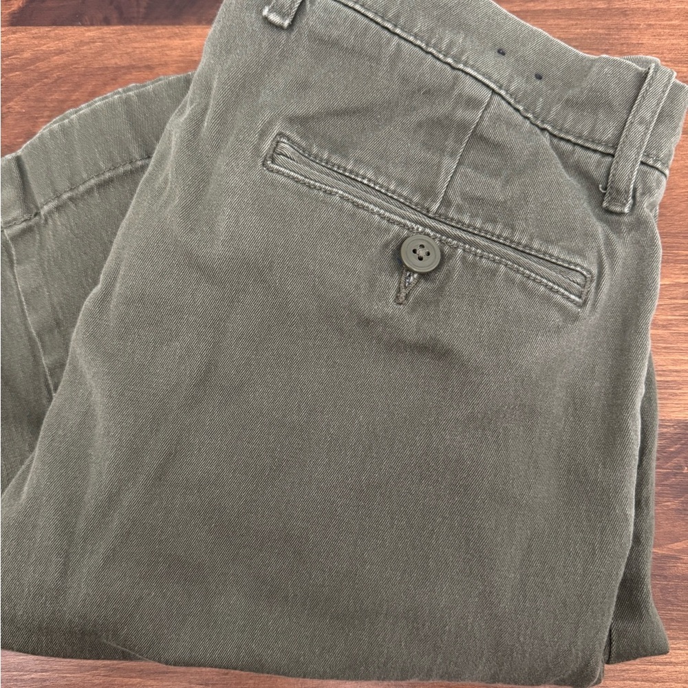 J. Crew Stretch Men's Khaki Chinos Pants 30x30 484 Slim